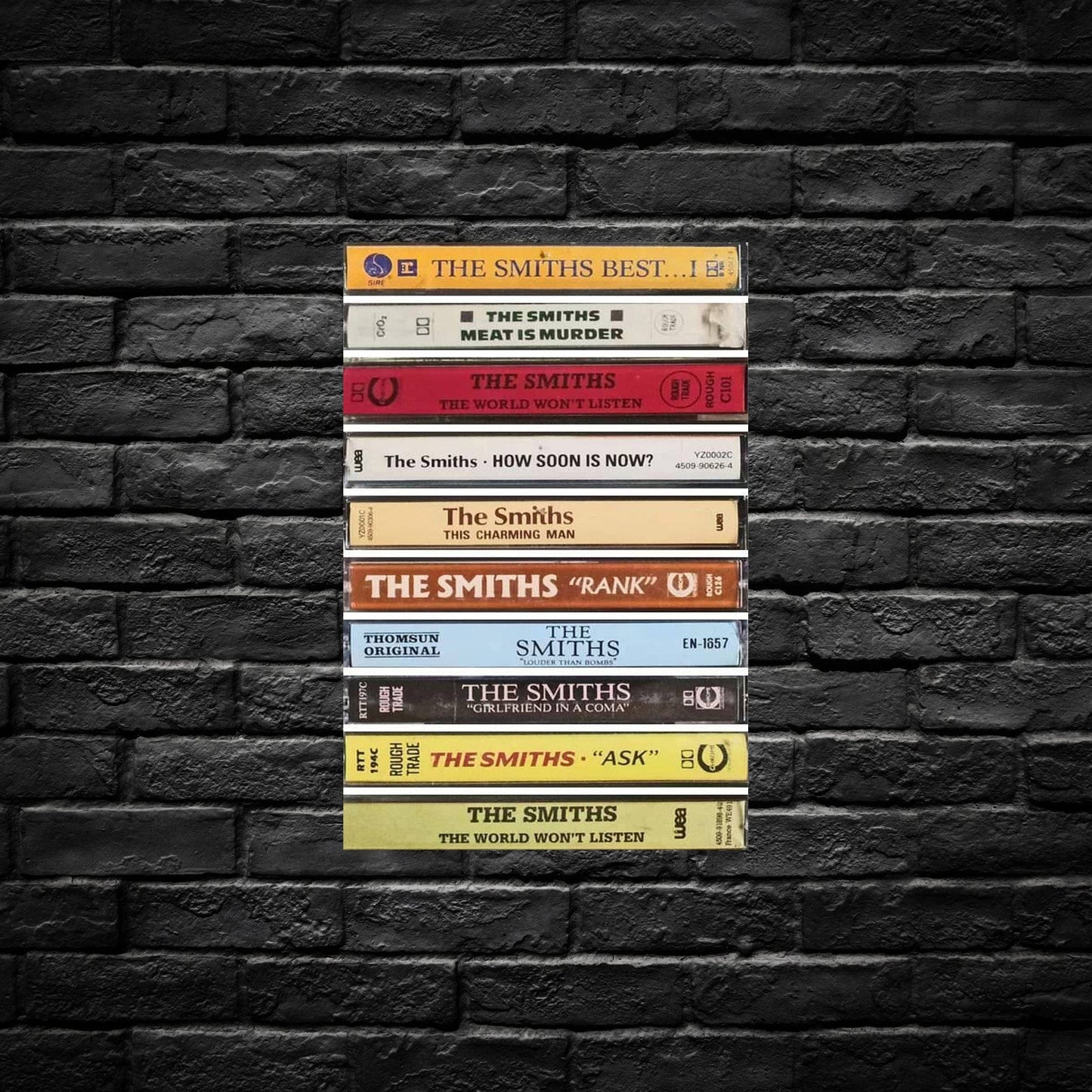 Gelato Aluminum Sign The Smiths Aluminum Retro Music Print