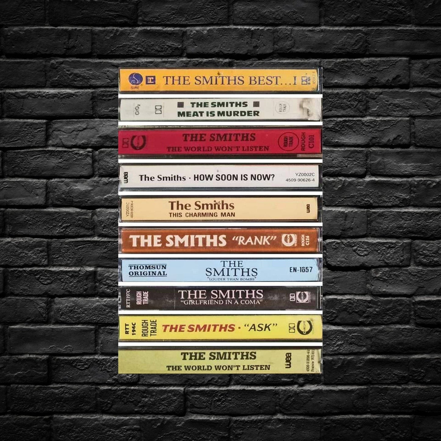 Gelato Aluminum Sign The Smiths Aluminum Retro Music Print