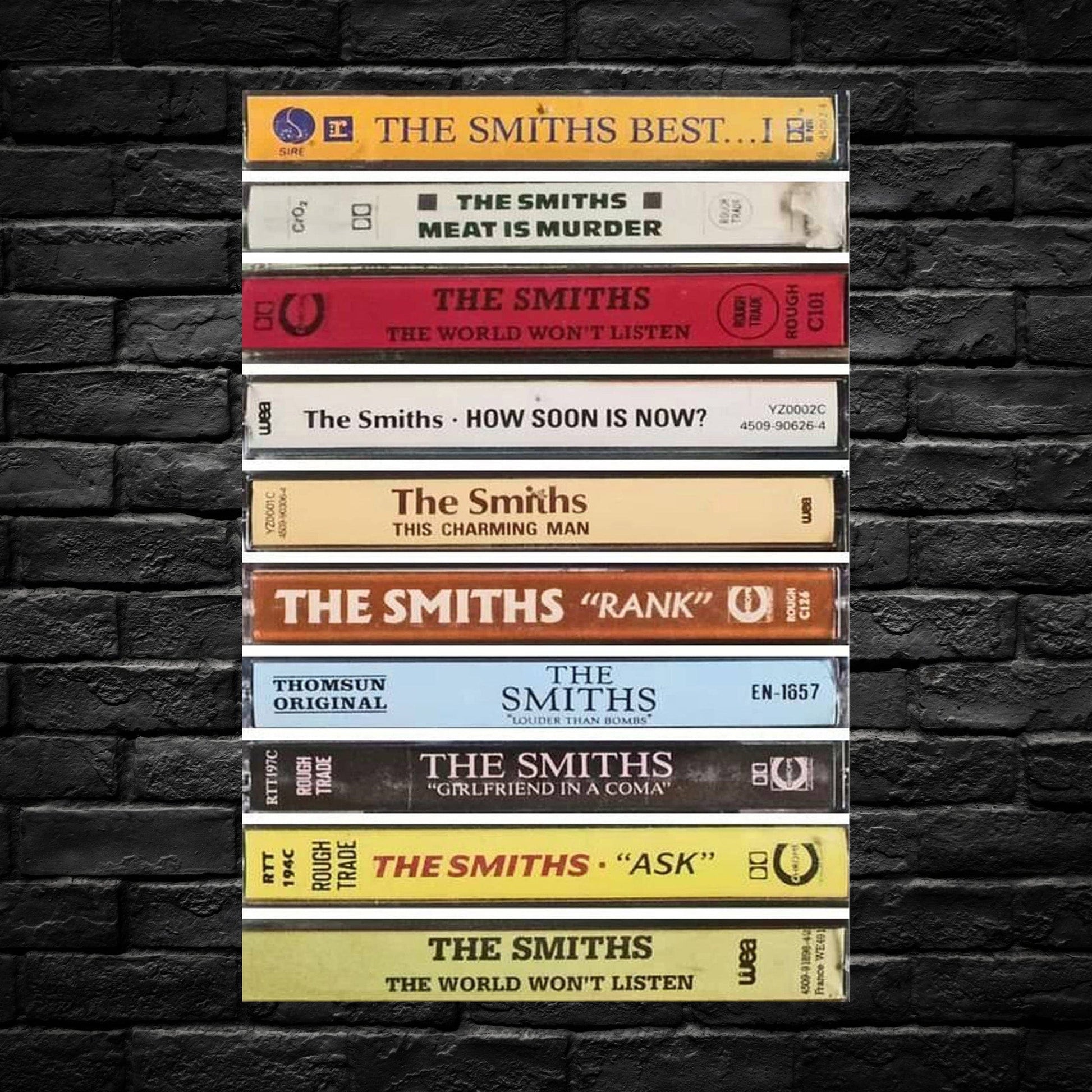 Gelato Aluminum Sign The Smiths Aluminum Retro Music Print